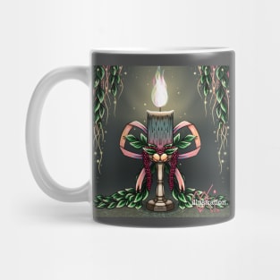 Christmas decorations candle Mug